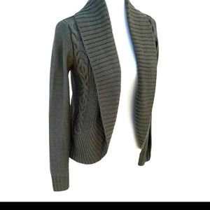 Mossimo Hunter Green Open Front Cardigan | Small